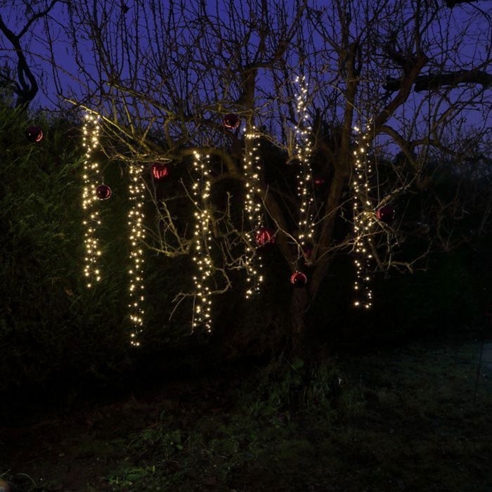 576 Noma Warm White Cascading Tree Lights