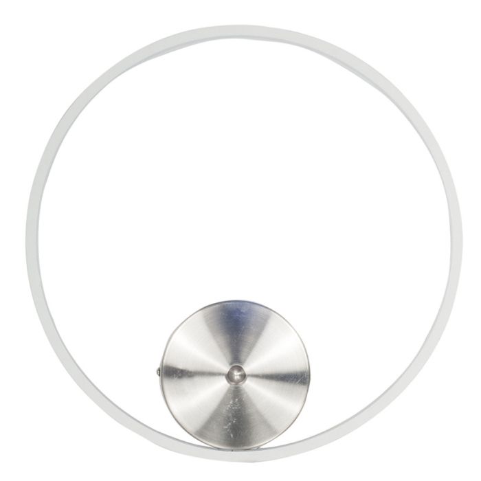 White LED Circle Wall Light