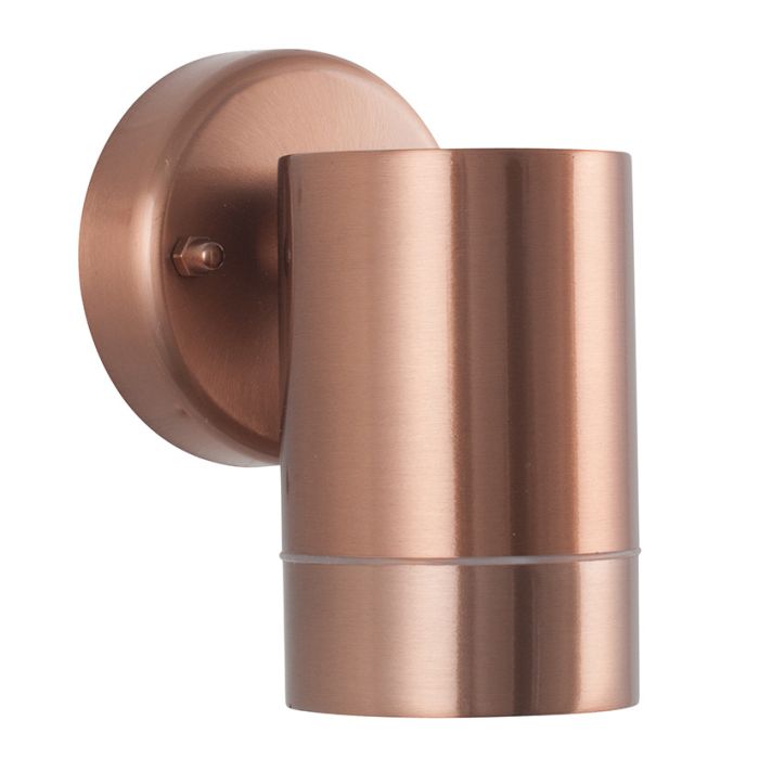 Copper Metal Fixed Spot Wall Light