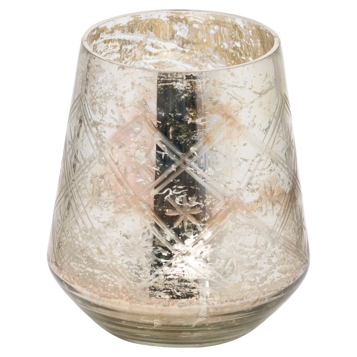 The Noel Collection Large Silver Foil Decorative Vase