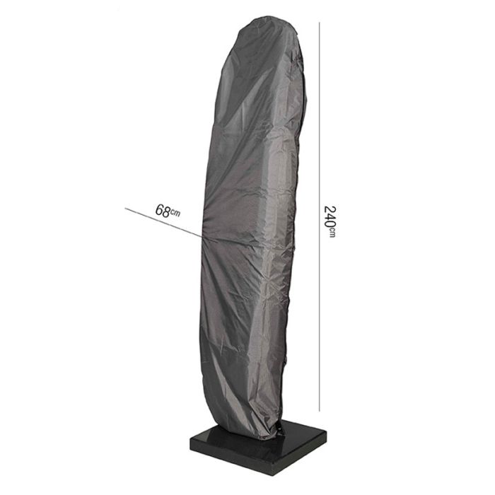Free Arm Parasol Aerocover 240 x 68cm