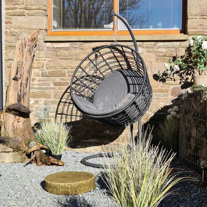 Maya Hanging Egg Chair With Cushion