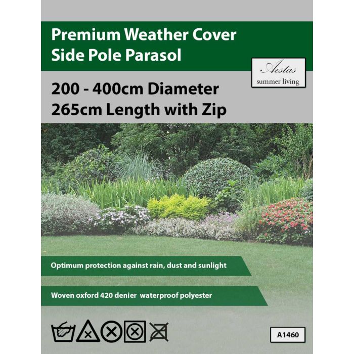 Aestas Premium Cantilever Parasol Weather Cover