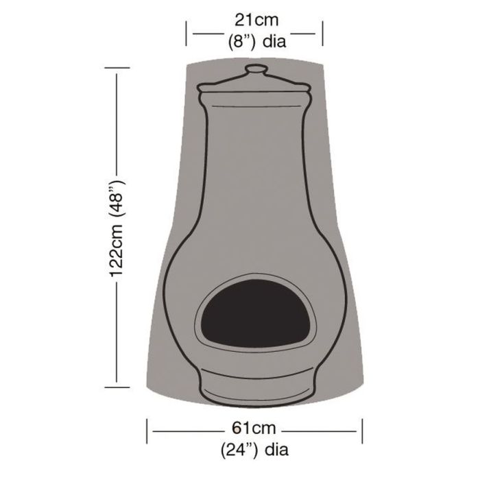 Large Chimnea Cover 61x122cm