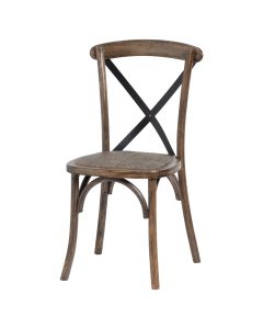 Cross Back Dining Chair