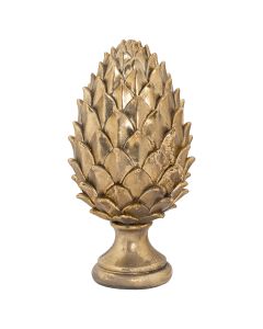 Tall Gold Pinecone Finial