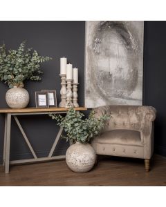 Tiber Large Stone Ceramic Vase