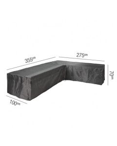 Lounge Set Aerocover Left Hand L-Shape 355 x 275 x 100 x 70