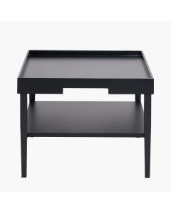 Marnie Black Wood Veneer Coffee Table