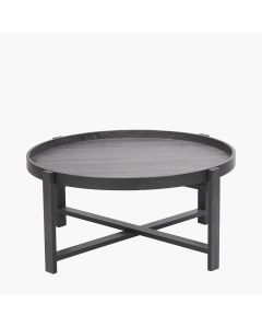 Marmara Dark Grey Oak Veneer Coffee Table