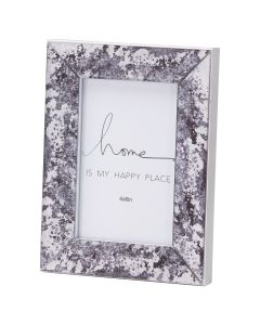 Black Foil Metallic 4X6 Frame