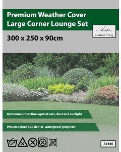 Aestas Premium Large Corner Lounge Set Weather Cover
