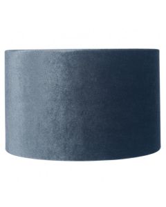 25cm Slate Velvet Cylinder Shade