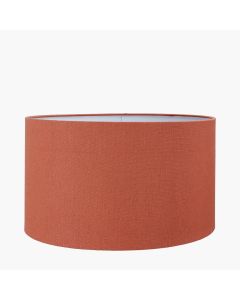 Henry 40cm Tobacco Handloom Cylinder Shade