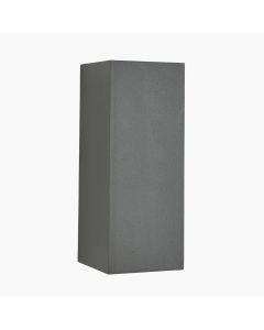 Acer Dark Grey Metal Square Outdoor Dual Wall Light
