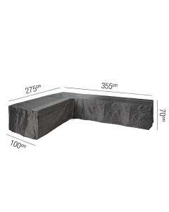 Lounge Set Aerocover Right Hand L-Shape 355 x 275 x 100 x 70