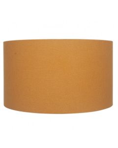 Henry 40cm Mustard Handloom Cylinder Shade