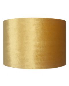 45cm Mustard Velvet Cylinder Shade