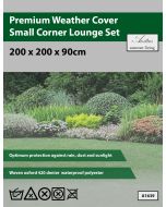 Aestas Premium Small Corner Lounge Set Weather Cover